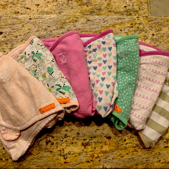 SwaddleMe Other - (7) SwaddleMe Adjustable Swaddle Wrap Sz Small/Medium Sleep Sack